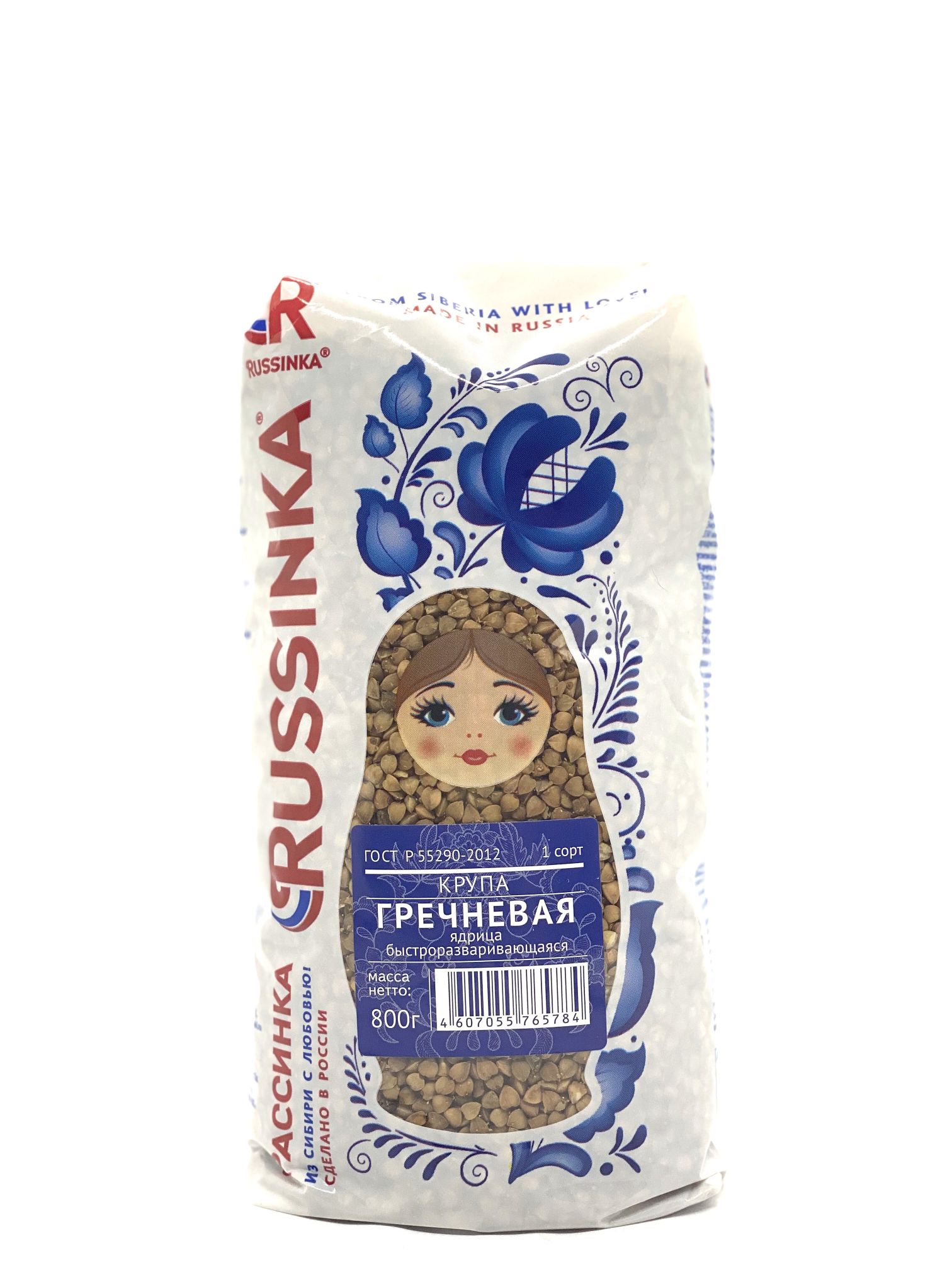 Крупы, Макароны & Хлопья :: Гречка :: КРУПА ГРЕЧНЕВАЯ 800g